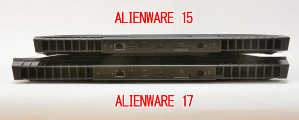 Alienware 15Alienware 17݂̌riwʁj