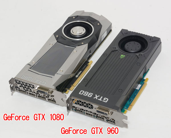 uGeForce GTX 1080vijƁAXPS ^[œډ\ȃnCGhrfIRg[uGeForce GTX 960viEjr