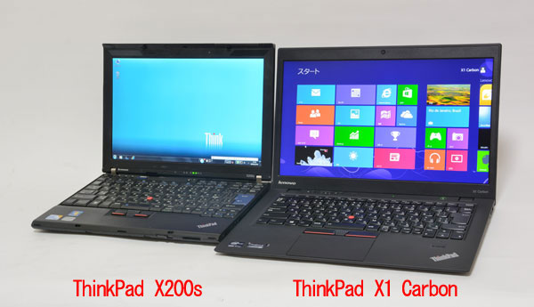 Thinkpad X200sThinkPad X1 Carbonr