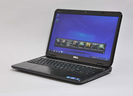 高性能CPUを搭載するInspiron 15R