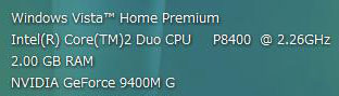 Studio XPS 13́A\CPUuCore 2 DuovOtBbN@\uNVIDIA GeForce 9400M Gv𓋍ڂĂB