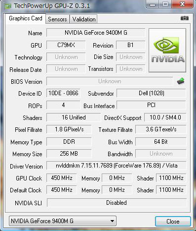 NVIDIA GeForce 9400M G(`bvZbg)B`敉ׂnCrWf̍Đɂς܂B