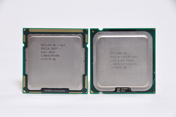 Core i7 860()Core 2 Duo E8500(E)r
