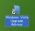 uWindows Vista Upgrade AdvisorṽV[gJbg