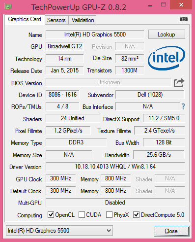 GPU-ZŁuCe HD OtBbNX 5500vB