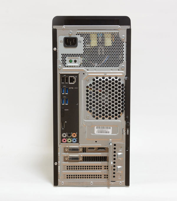 XPS 8700の概要 | 【本体チェック その2】 XPS 8700の背面をチェック