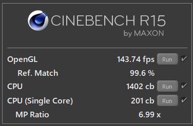 CINEBENCH R15ɂX Core i7-9700̃XRABB