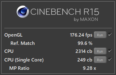 CINEBENCH R15ɂ11 Ce Core i9 11900KF (8-RA, 16MB LbV, 3.5Ghz - 5.3GHzw/Thermal Velocity Boost)̃XRA