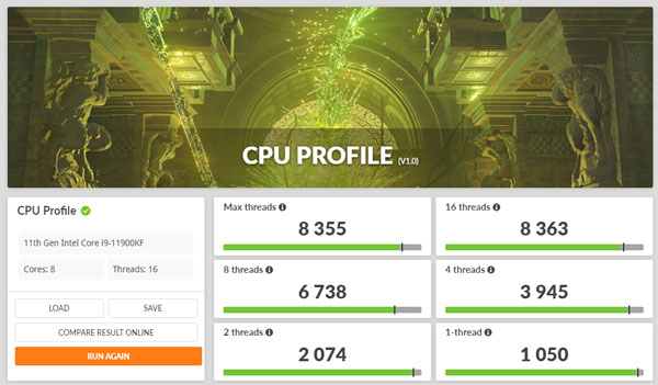 CPU PROFILE