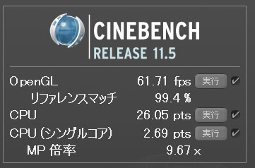 CINEBENCH R11ɂ13 Ce Core i5-13400 vZbT[̃XRA