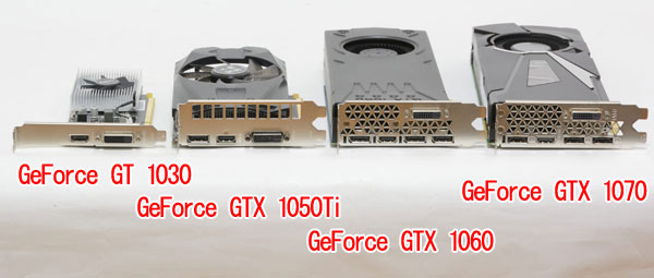 GeForce GT 1030AGeForce GTX 1050TiAGeForce GTX 1060ANVIDIA GeForce GTX 1070̊Oϔr