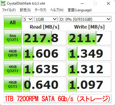 1TB 7200RPM SATA 6Gb/s (Xg[W)